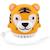 Mini veilleuse bruit blanc calinou Blanc+Gris+Orange 16 - vertbaudet enfant 