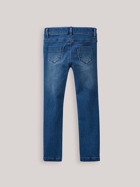 Slim denim - collection junior Denim stone 3 - vertbaudet enfant 