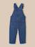 Salopette en denim bébé Denim bleu 4 - vertbaudet enfant 