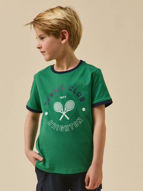 Garçon-T-shirt imprimé garçon - coton biologique