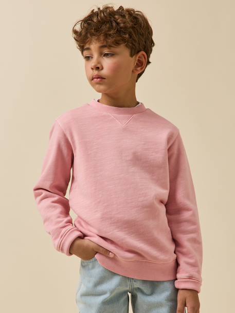Sweat Celadon+Ciel+Orage+Rose 14 - vertbaudet enfant 
