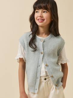 -Cardigan  laine et mohair
