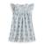 Robe cérémonie  fleurie liberty    appoline Bleu fleuri rose vert 4 - vertbaudet enfant 