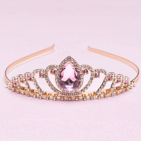 Diadème serre-tête déguisement princesse royale Rose 5 - vertbaudet enfant 