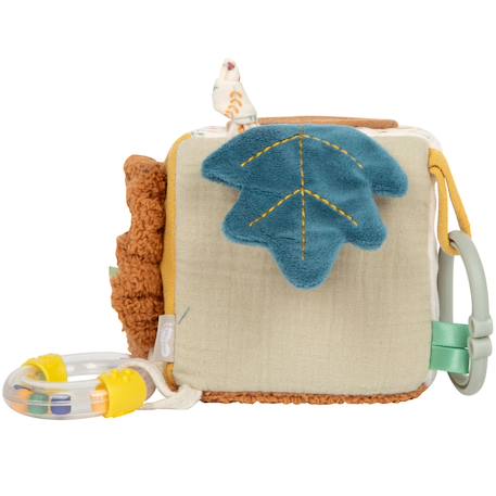 Cube de jeu en tissu little lion Jaune 5 - vertbaudet enfant 