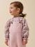 Salopette en twill bébé Rose tendre 3 - vertbaudet enfant 