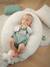 Bloomer en lin et coton bébé Bleu jeans+Celadon 3 - vertbaudet enfant 