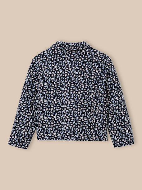Veste matelassée fille Imprimé  mini roses 4 - vertbaudet enfant 