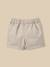 Short chino bébé Beige clair+Marron glace 4 - vertbaudet enfant 
