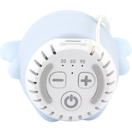 Mini veilleuse bruit blanc calinou Blanc+Gris+Orange 10 - vertbaudet enfant 