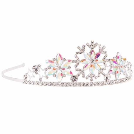 Diadème serre-tête déguisement reine de glace Argent 3 - vertbaudet enfant 