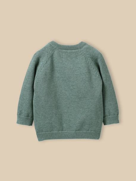 Pull bébé - coton biologique Celadon chine 4 - vertbaudet enfant 