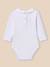 Body bébé col mac milan - coton biologique Blanc casse 4 - vertbaudet enfant 