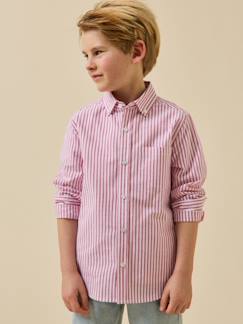 Chemise rayée oxford garçon  - vertbaudet enfant
