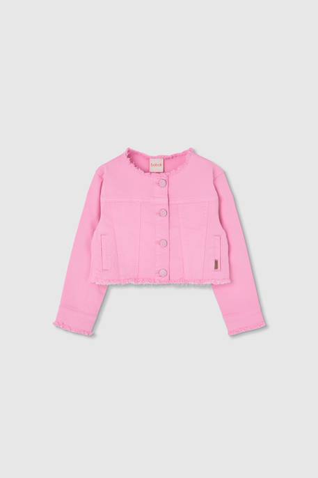 Fille-Veste coton