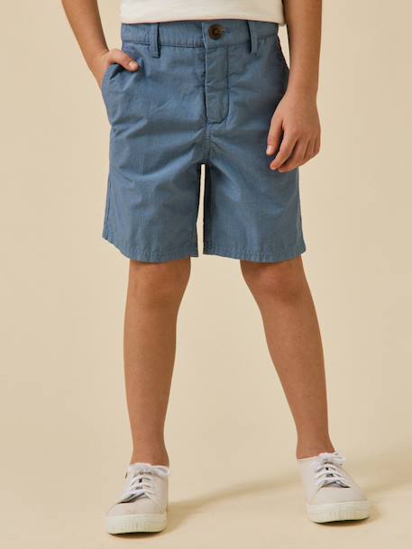 Bermuda rayé garçon Amande+Oxford 3 - vertbaudet enfant 