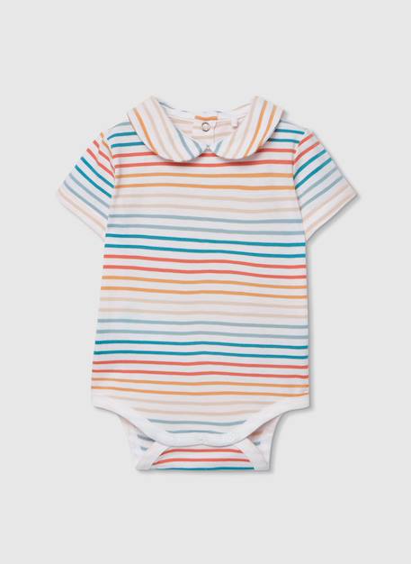 Ensemble bébé body et salopette en denim Bleu 3 - vertbaudet enfant 