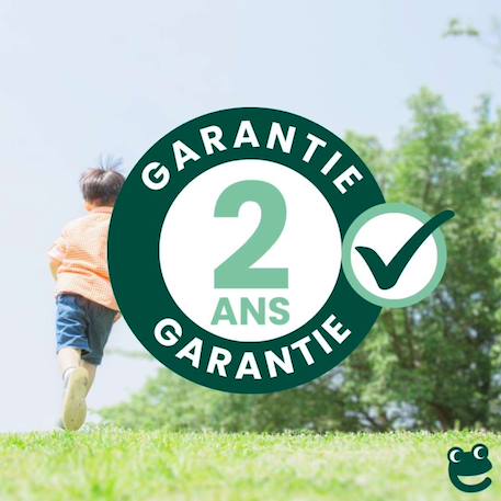 Glissière toboggan double vague pour portiques à plateformes h90 cm Vert 6 - vertbaudet enfant 