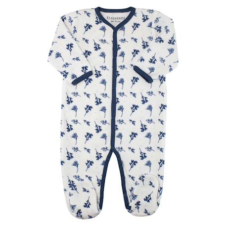 Pyjama floral pour bébé Blanc 2 - vertbaudet enfant 