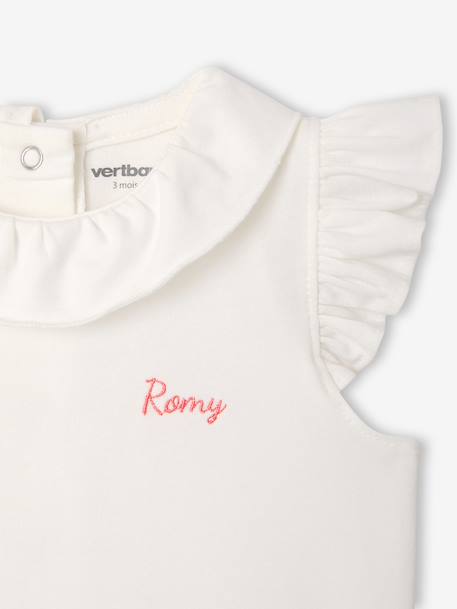 Ensemble body short bandeau écru 6 - vertbaudet enfant 
