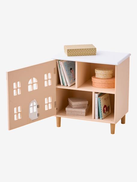 Table de chevet maison de poupée rose 5 - vertbaudet enfant 