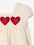Robe bébé fille crochet cœurs écru 4 - vertbaudet enfant 