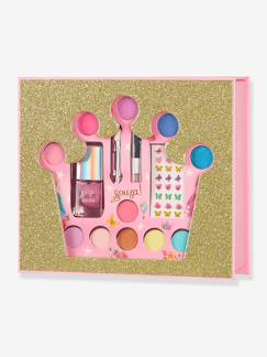 Jouet-Jeux d'imitation-Boîte couronne de maquillage