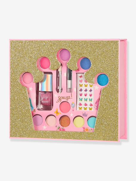 Boîte couronne de maquillage or 1 - vertbaudet enfant 