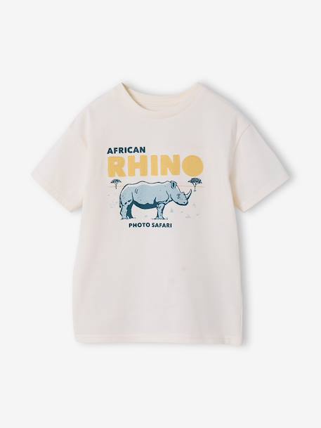 Ensemble t-shirt short garçon coton écru 7 - vertbaudet enfant 
