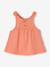 Lot 2 débardeurs coton bio corail 3 - vertbaudet enfant 