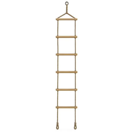 Echelle de corde pour portique balançoire 2.20 à 2.30 m pour enfants Beige 2 - vertbaudet enfant 