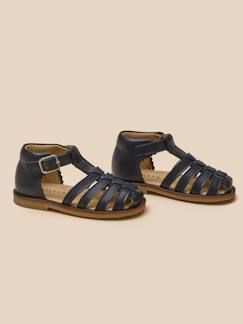 Chaussures-Sandales fisher en cuir bébé