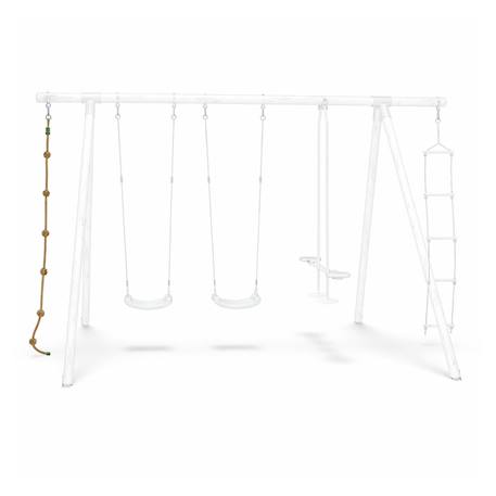 Corde à noeuds pour portique balançoire 3 m - 3,5 m pour enfants Beige 3 - vertbaudet enfant 