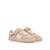 Sneakers filles synthétique lacets- fermeture adhésive barefoot Ocre+Rose clair 10 - vertbaudet enfant 