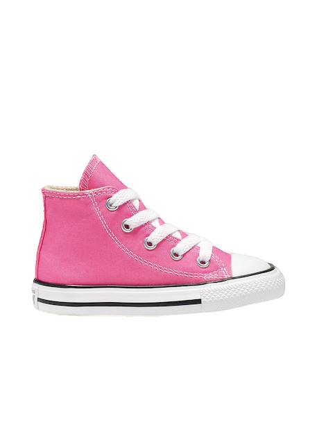 Basket chuck taylor all star hi – modèle haut en toile – enfant Rose 1 - vertbaudet enfant 