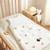 Gigoteuse sans manches tog 2 satin de coton gallina Écru – motif poules champêtre 3 - vertbaudet enfant 