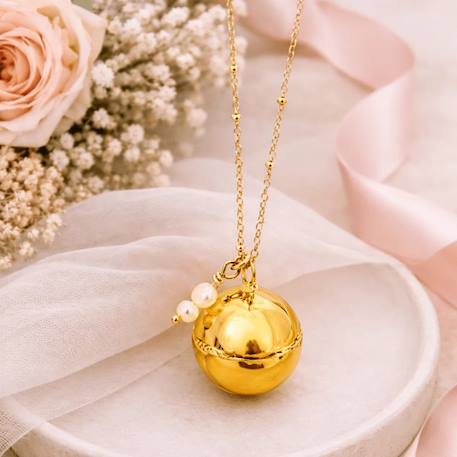 Bola de grossesse avec deux perles Or 2 - vertbaudet enfant 