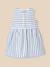 Robe rayée bébé - coton biologique Rayure bleue 1 - vertbaudet enfant 