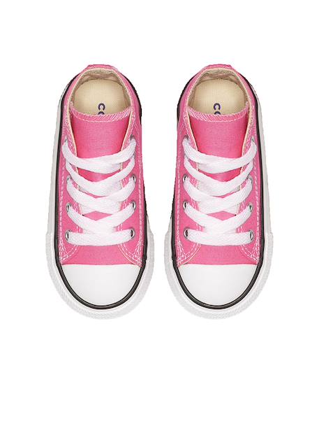 Basket chuck taylor all star hi – modèle haut en toile – enfant Rose 3 - vertbaudet enfant 