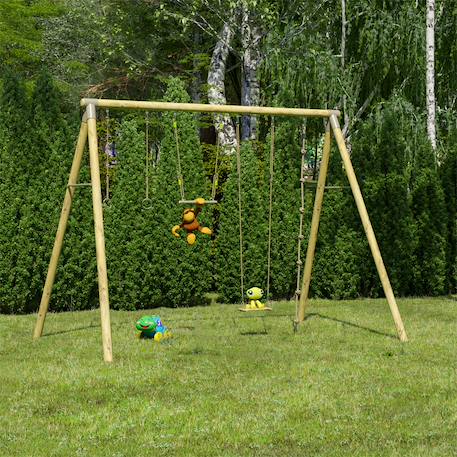 Portique 3m oliver Bois 1 - vertbaudet enfant 