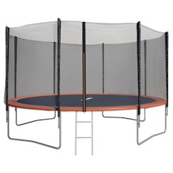 Trampoline ø 3,66 m avec filet de sécurité et échelle pour enfants  - vertbaudet enfant