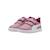Baskets basses  enfant à scratch Poised rose puma blanc berry 4 - vertbaudet enfant 