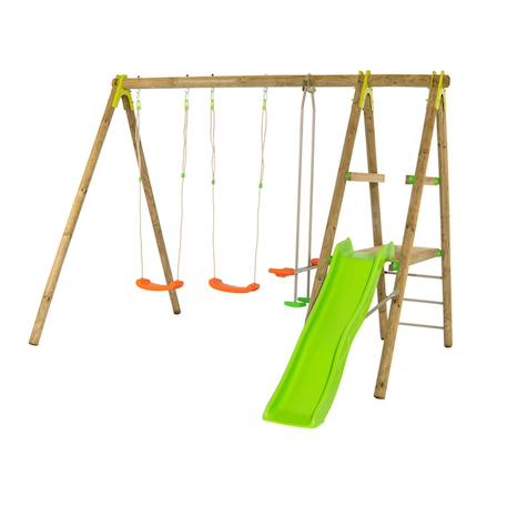 Portique 2,30 m topwood tutti - 6 enfants Bois 2 - vertbaudet enfant 