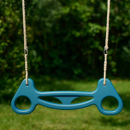 Trapèze anneaux pour portique balançoire 1,9 m - 2,5 m pour enfants Bleu 1 - vertbaudet enfant 