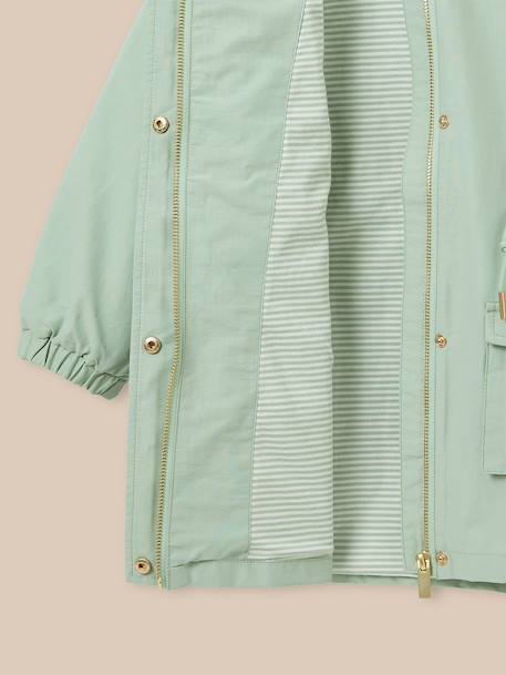 Parka light fille déperlante Amande 4 - vertbaudet enfant 