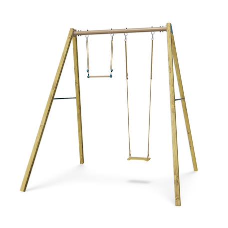 Balançoire en poutre métal 3 m ado walter 2 - 2 personnes Bois 2 - vertbaudet enfant 