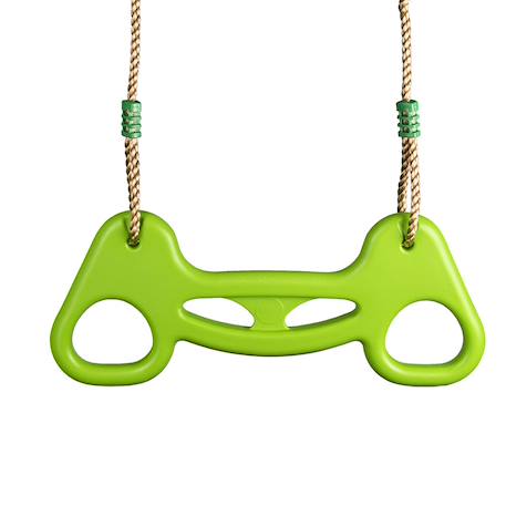 Trapèze anneaux pour portique balançoire 1,9 m - 2,5 m pour enfants Vert 2 - vertbaudet enfant 