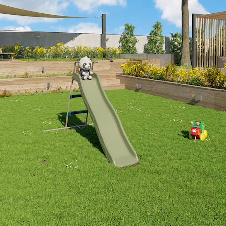 Toboggan 3-8 ans 1,7 m pour enfants Vert 1 - vertbaudet enfant 