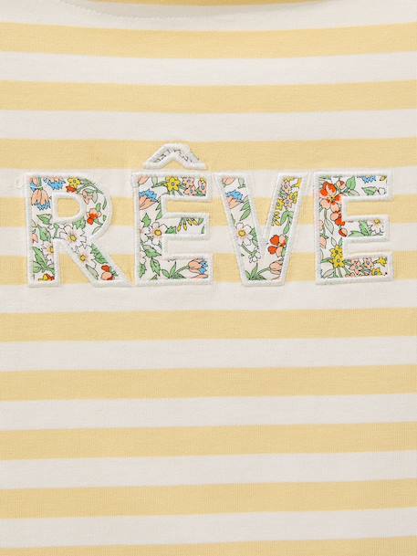 T-shirt message fille - collection junior Liberty clara bell+Liberty nazanin 6 - vertbaudet enfant 