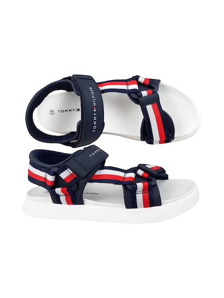 Sandales en synthétique – confort respirant junior enfant Bleu marine 3 - vertbaudet enfant 